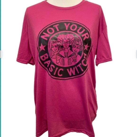 NWOT T-Shirt Not Your Basic WITCH  3XL Pagan - Picture 2 of 5